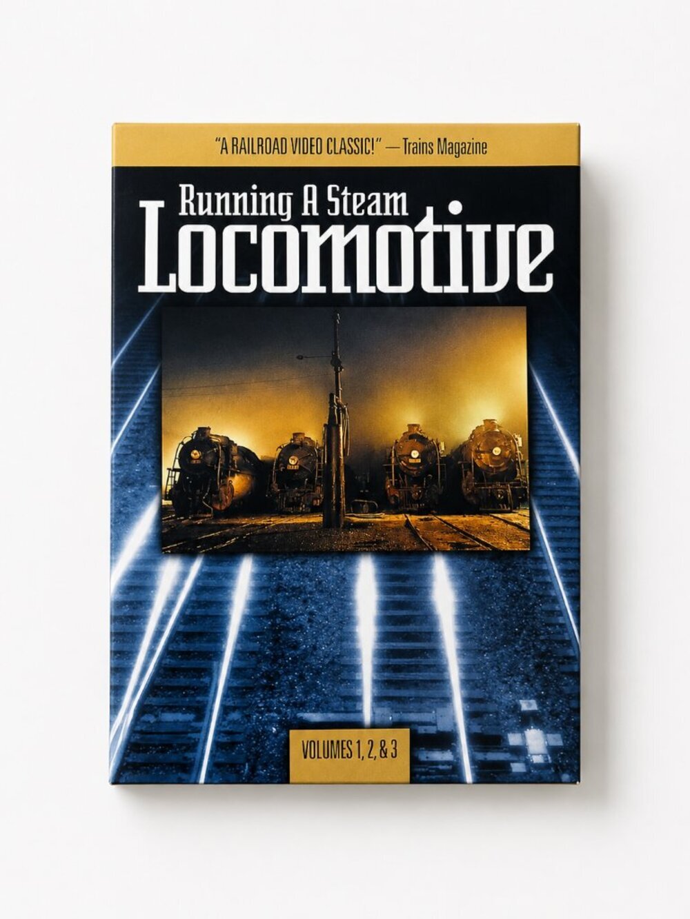 Running a Steam Locomotive Volumes 1 2 3 DVD Set Railroad Train Educational Docu